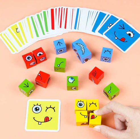 Facefun Blocks® - 16 cubos y 64 tarjetas + envío gratis 🚚