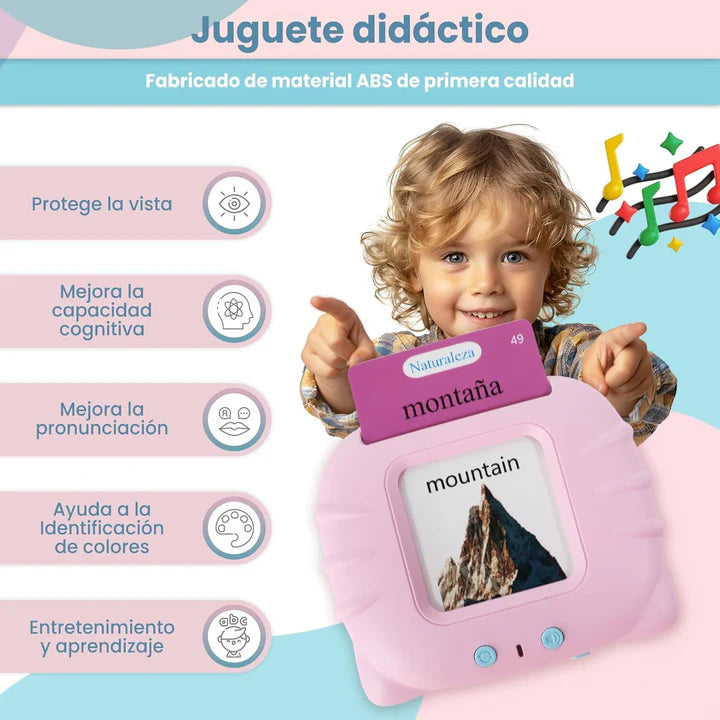 VerbaLingo® - Tarjetas Educativas en Inglés + Ebook "Como criar un niño bilingüe" + Envío gratis 🚚