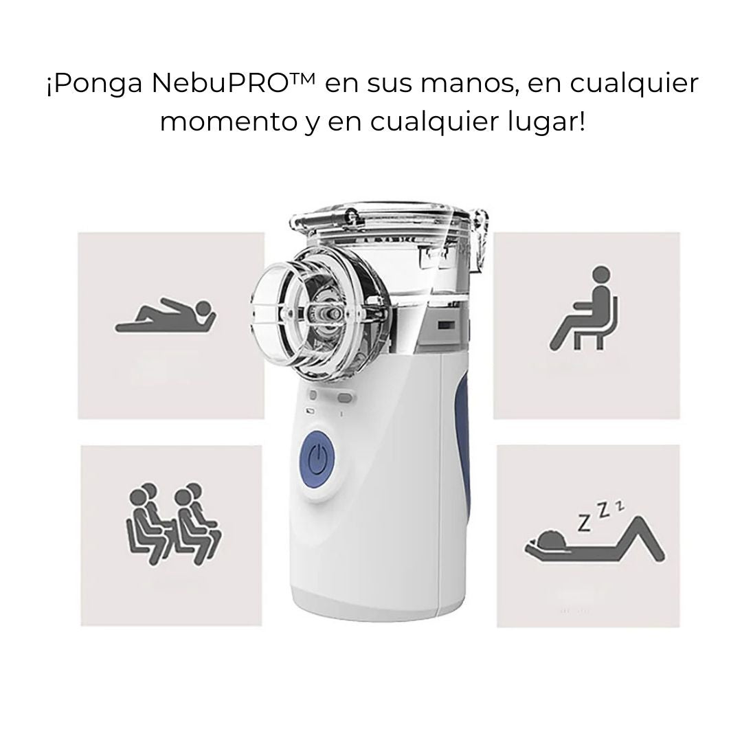 NebuPRO™ - Máquina de Respiración Para Niños y Adultos