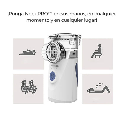 NebuPRO™ - Máquina de Respiración Para Niños y Adultos